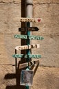 Street signs - Girona, Spain